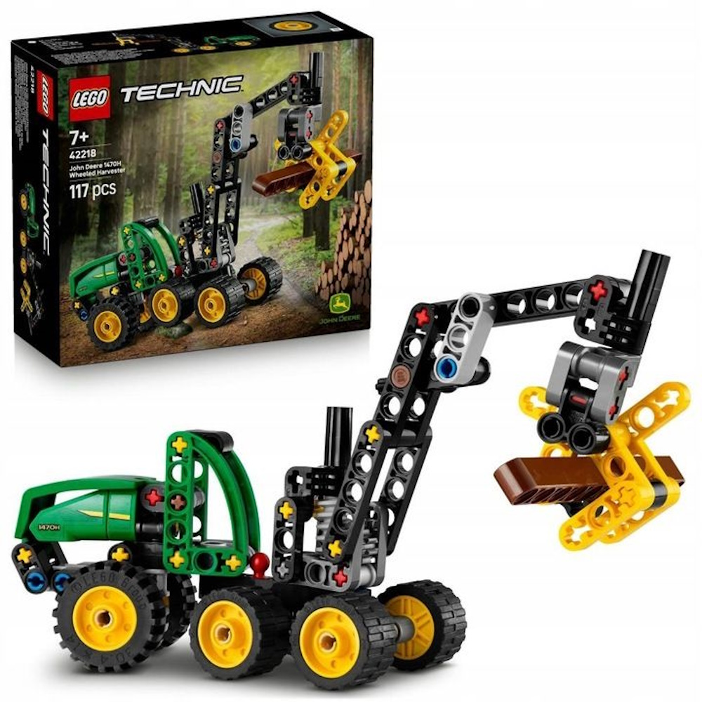 Конструктор LEGO Technic Колесный комбайн John Deere 117 дет. - фото 1
