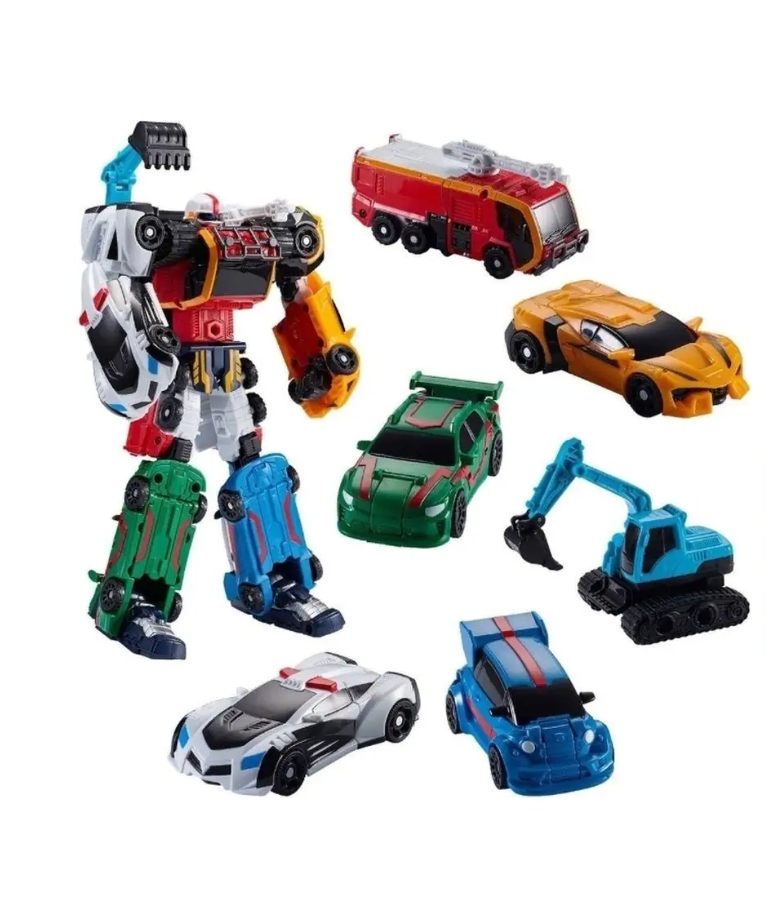 Фигурка BalaToys Робот Трансформер 6 в 1 - фото 10