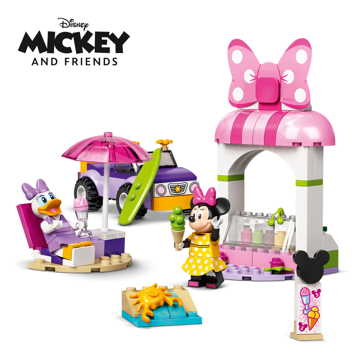 Конструктор LEGO Mickey and Friends Магазин мороженого Минни - фото 10