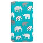 Простыня Amarobaby Слоники для круглой кровати, на резинке