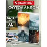 Фотоальбом для фотографий Brauberg семейный детский 36 фото 10х15