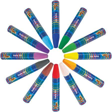Пастель масляная BIC Kids 12 шт.