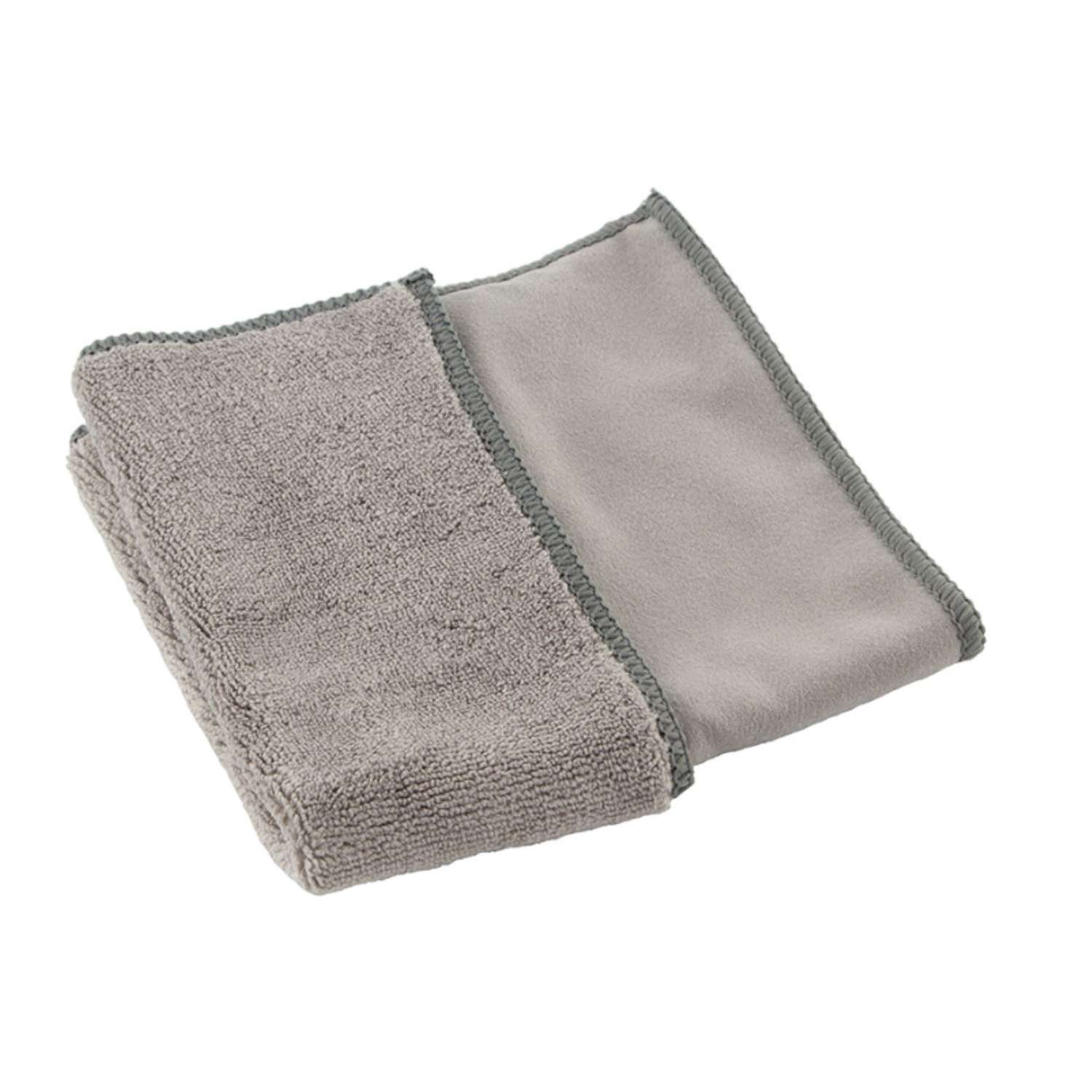 Салфетка из микрофибры Leonord двухсторонняя ворс и замша 23*30см - фото 2