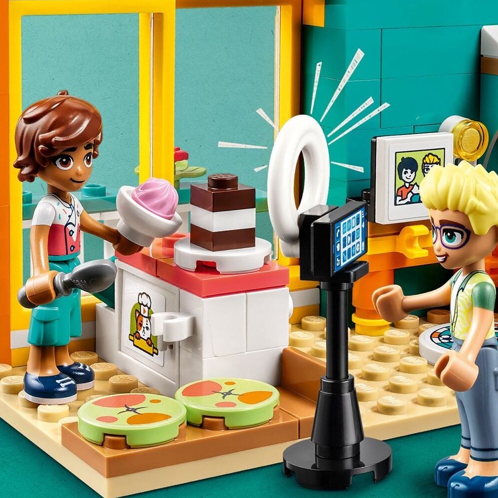 Конструктор LEGO Friends Комната Лео 41754 1154 дет. - фото 5