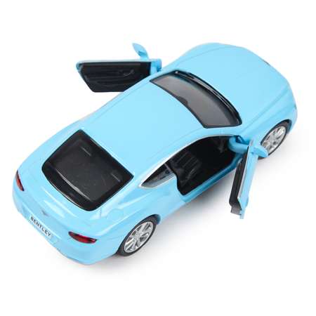 Автомобиль RMZ CITY Bentley Continenta голубой