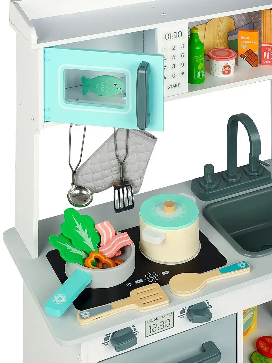 Игрушечная кухня PAREMO с аксессуарами: 27 шт. - фото 7