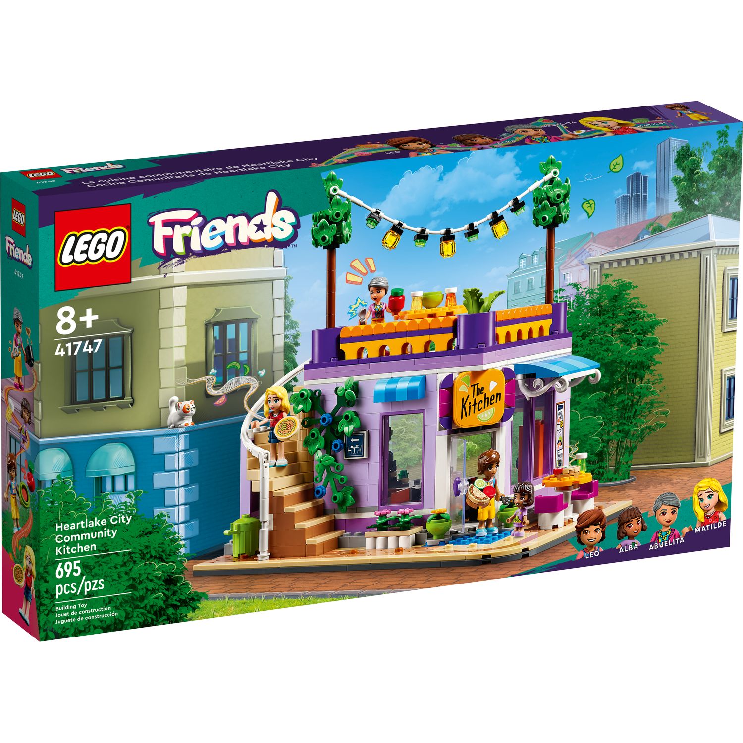 Конструктор LEGO Friends HeartlakeCity CommunityKitchen 695 дет. - фото 1