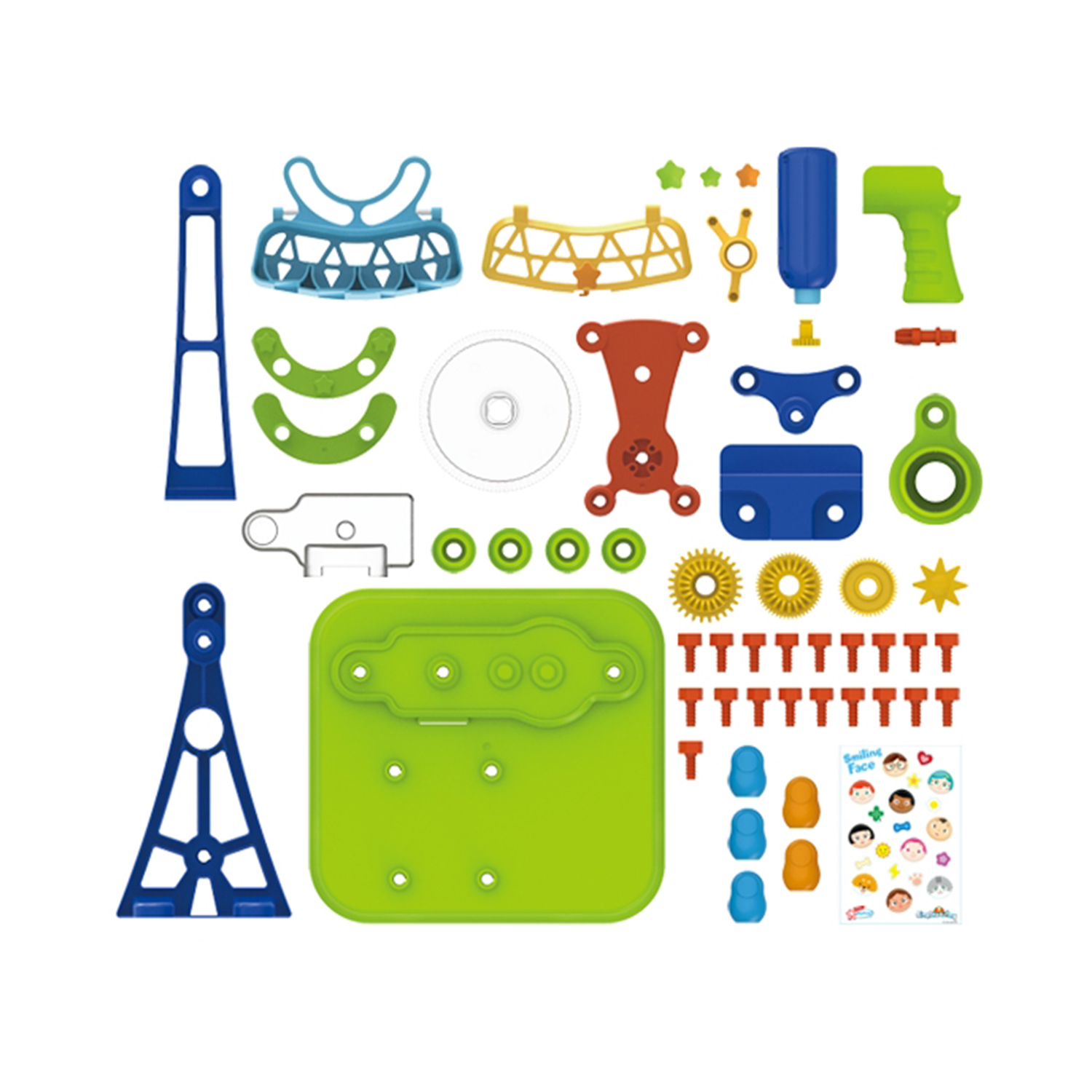 Конструктор EDU-TOYS Карусель 51 дет. - фото 3