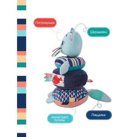 Игрушка Happy Snail пирамидка
