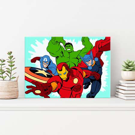 Картина по номерам Hobby Paint Мстители в ассортименте