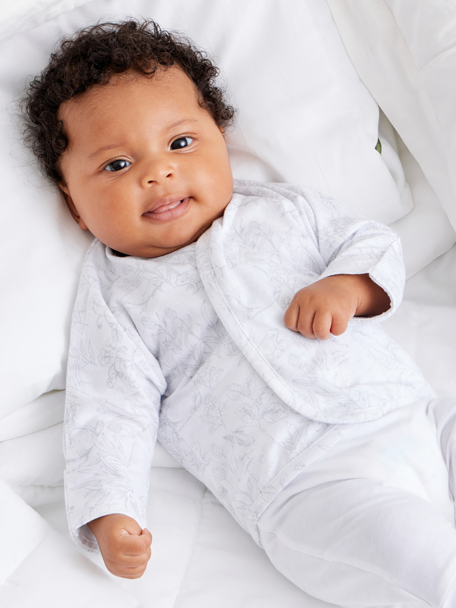 Рубашка 2 шт Happy Baby 90123_white-nature - фото 1