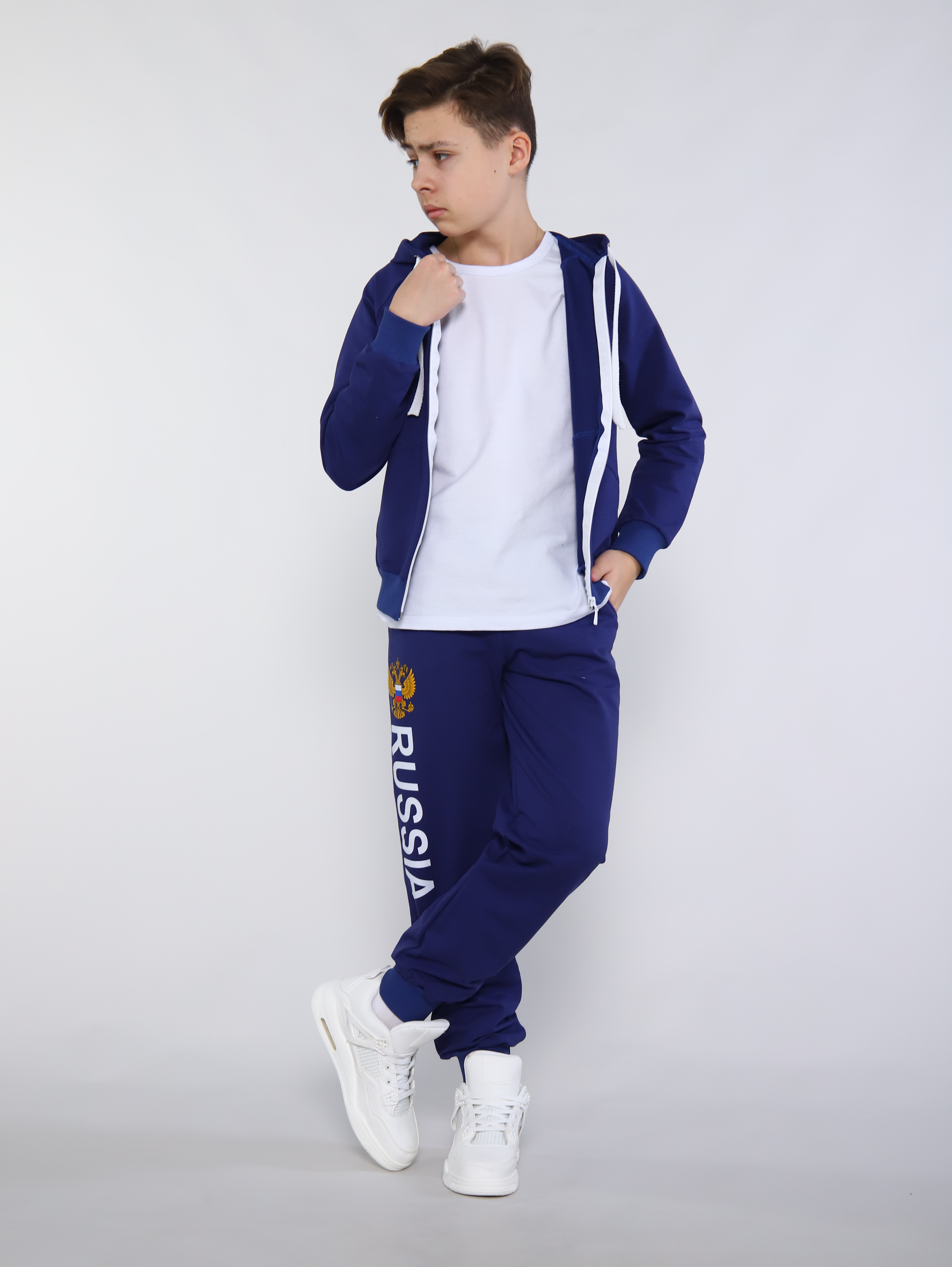 Костюм ЛАДОШКИ Костюм Марафон василек - фото 9