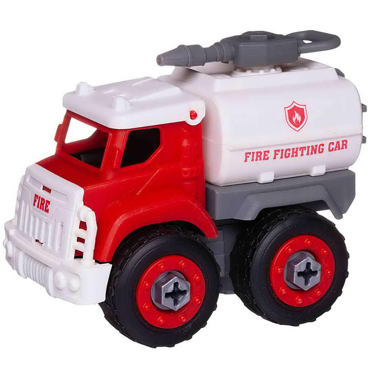 Пожарная машина Abtoys конструктор C-00433 - фото 1