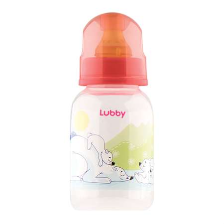 Бутылочка Lubby 125 мл в ассортименте