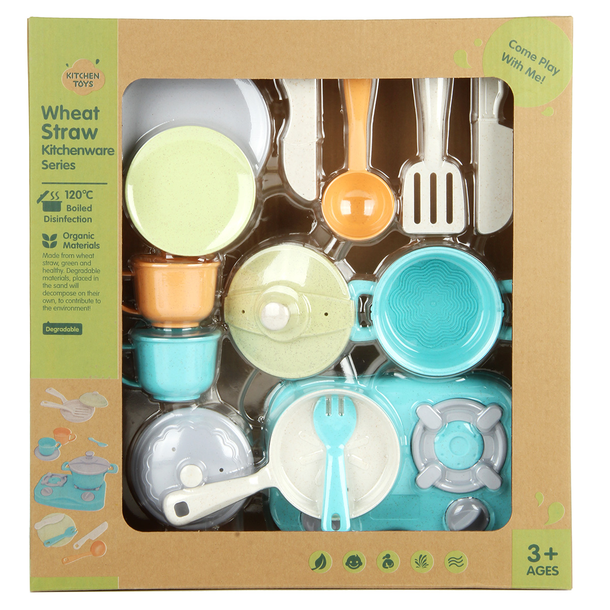 Игрушка Veld Co посуда, плита 14 предм. - фото 9