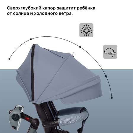Трехколесный велосипед Nuovita 12 дюймов