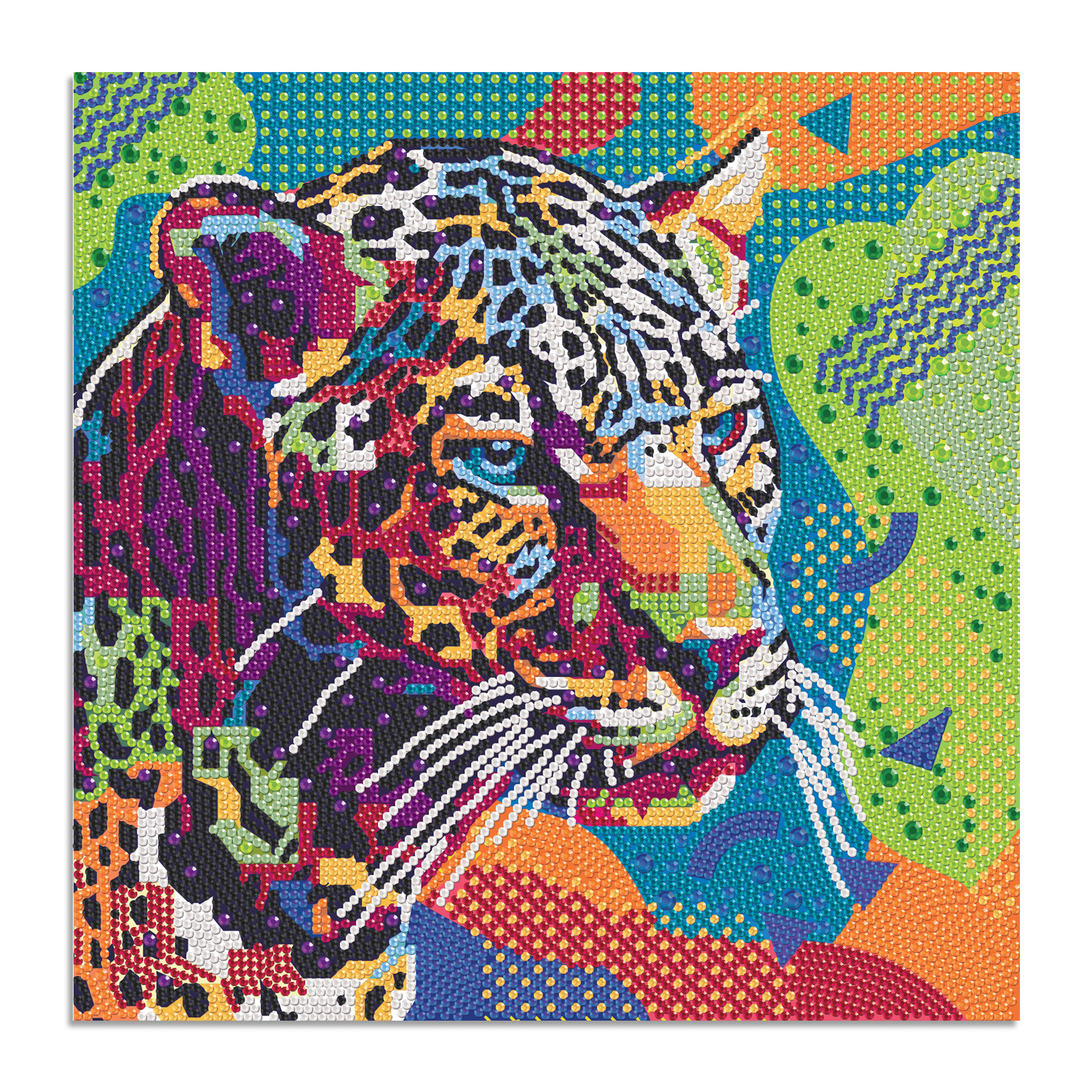 Алмазная мозаика ORIGAMI Леопард - фото 3