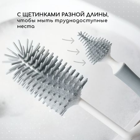 Набор ершиков Miyoumi для бутылочек и сосок