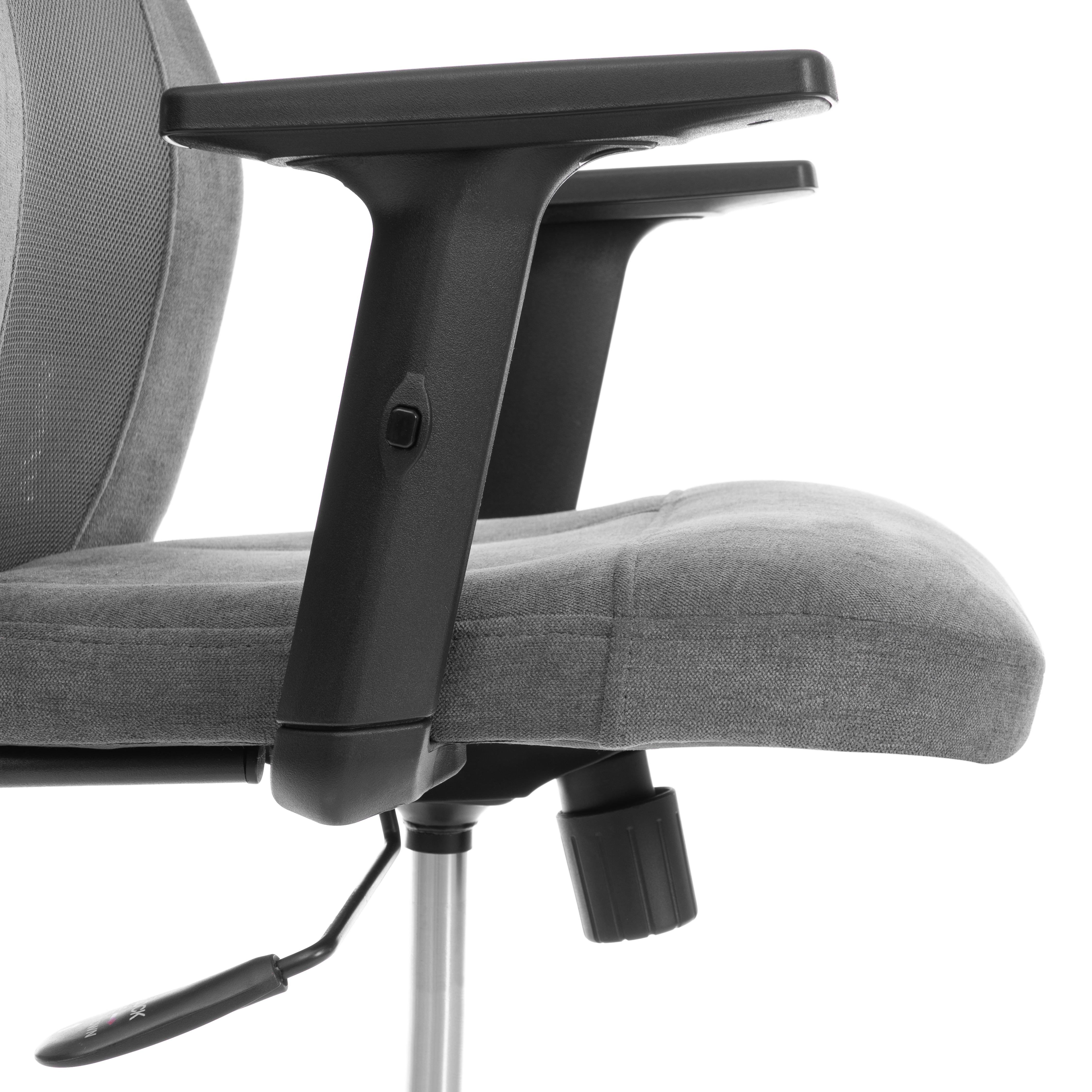 Компьютерное кресло TETCHAIR ткань серый - фото 11