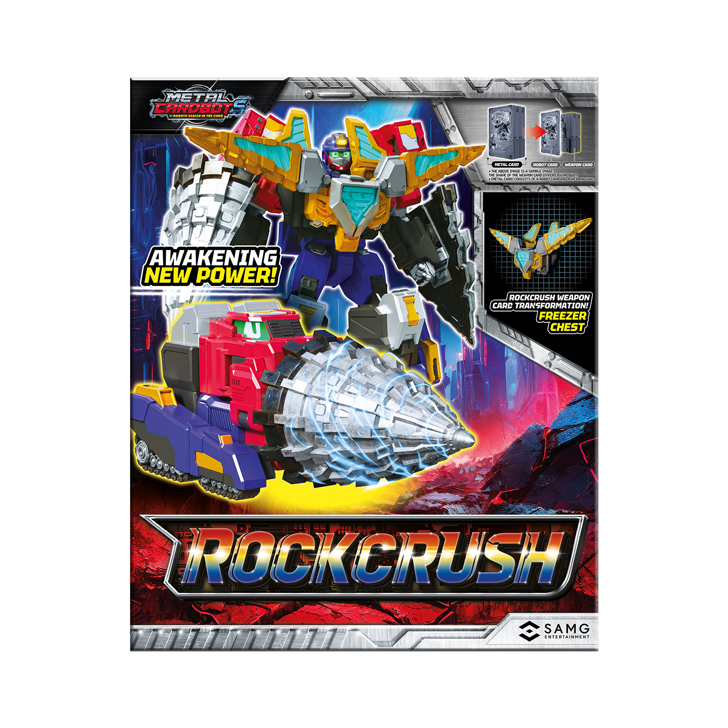 Фигурка METAL-CARDBOT Рокраш - фото 12