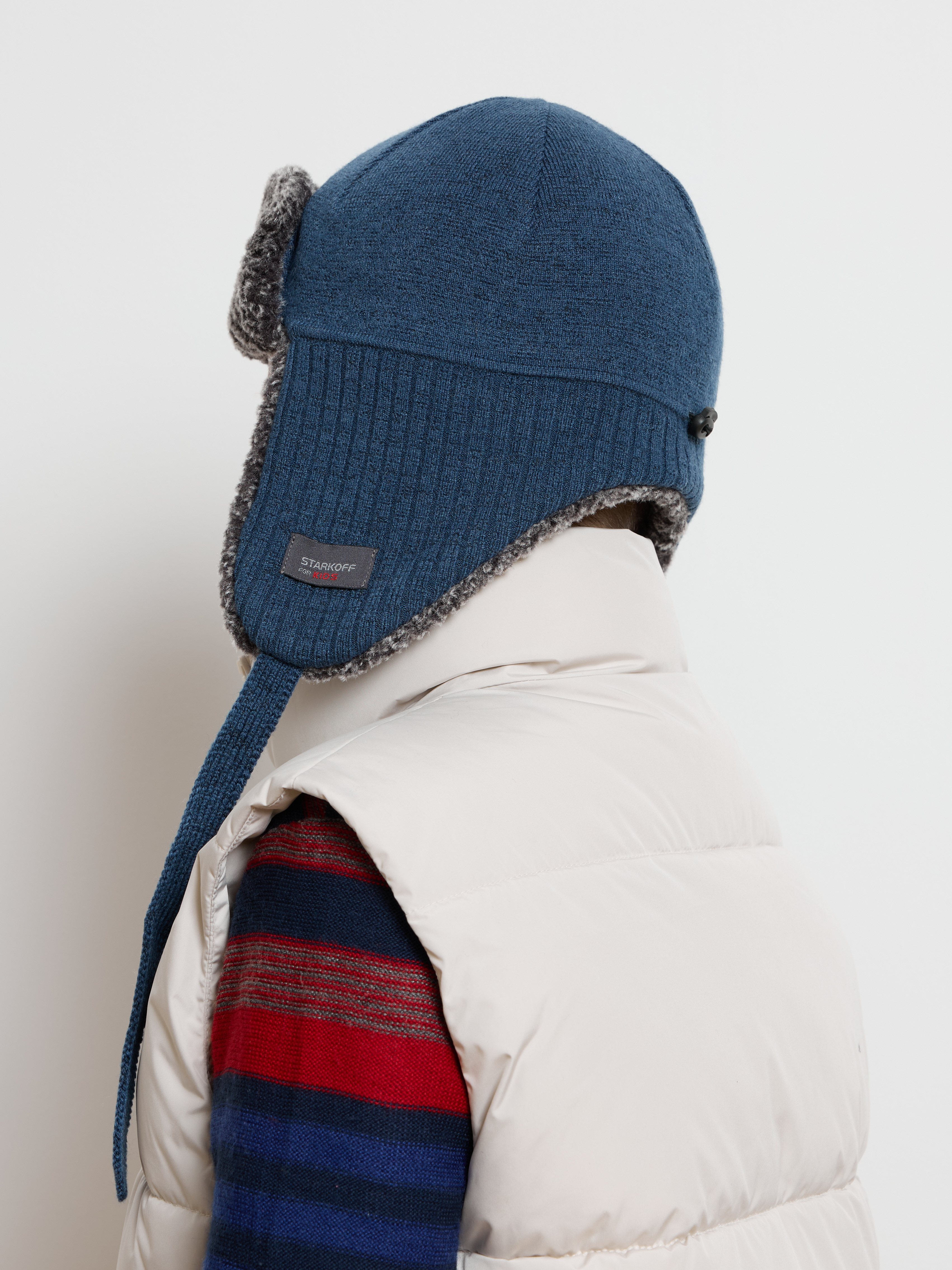 Шапка-ушанка Starkoff Kids Д500928/03 - фото 10
