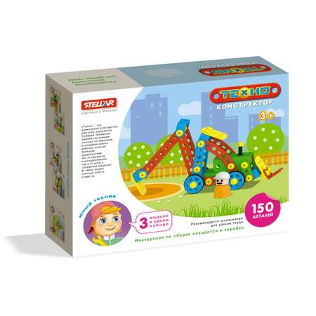 Конструктор STELLAR Конструктор 150 дет.