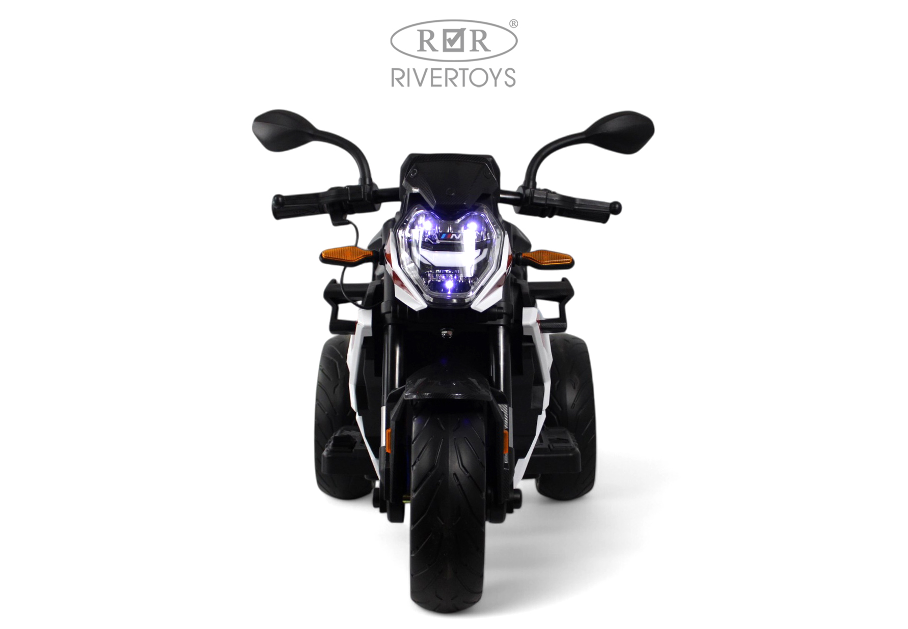Электромобиль RIVERTOYS K808AM-WHITE - фото 4