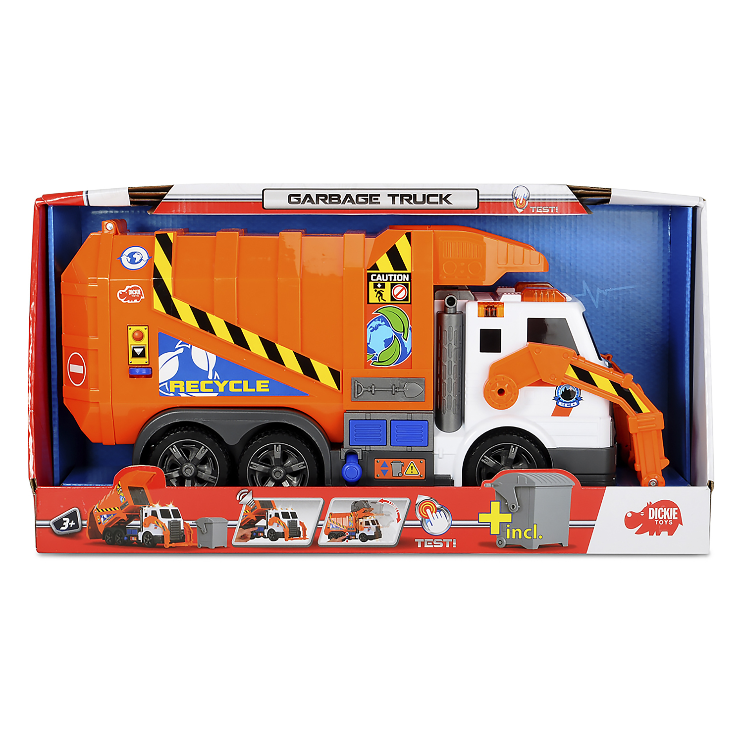 Мусоровоз Dickie 3308369 - фото 6