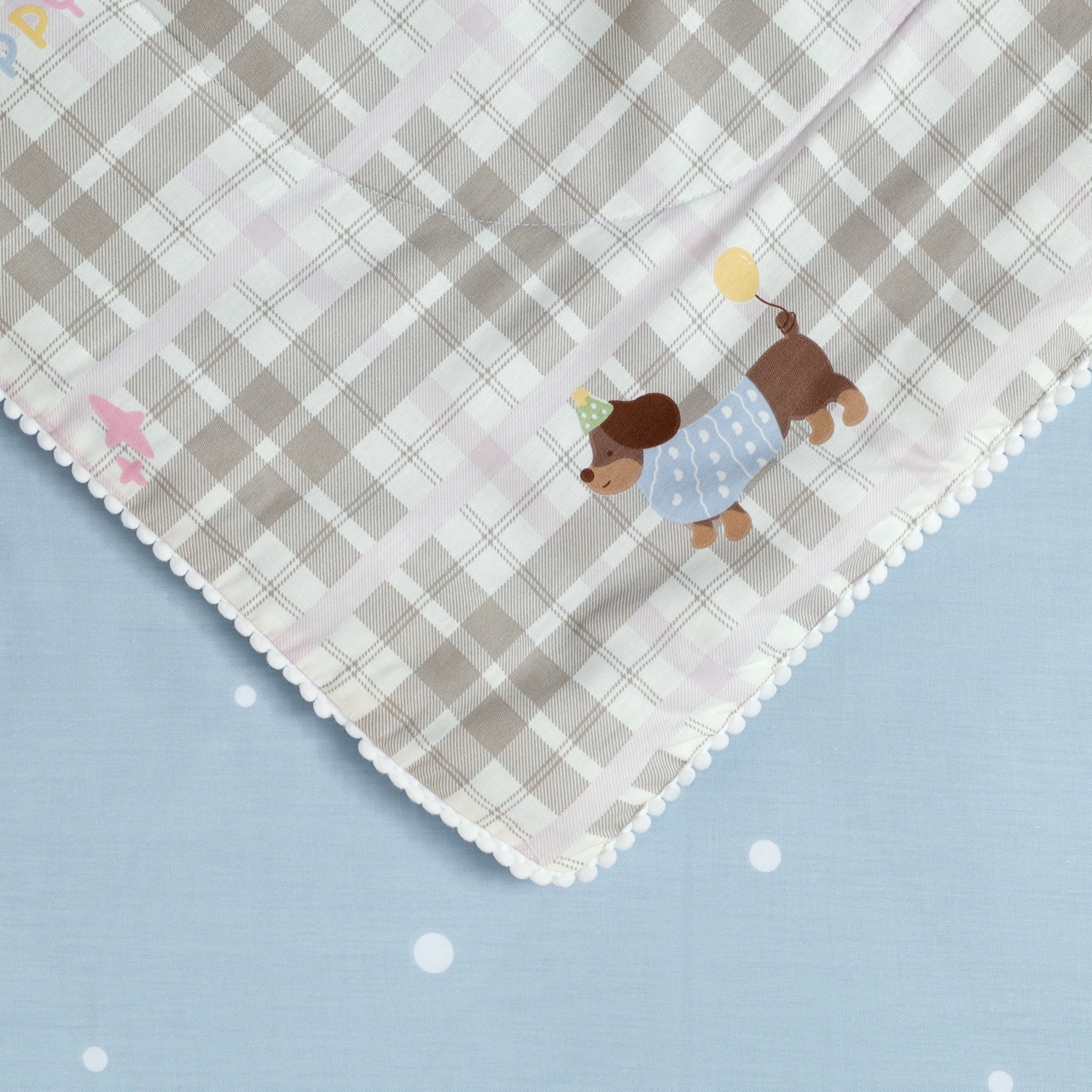 Комплект постельного белья Sofi de Marko Щенята полутораспальный 3 предм. - фото 3