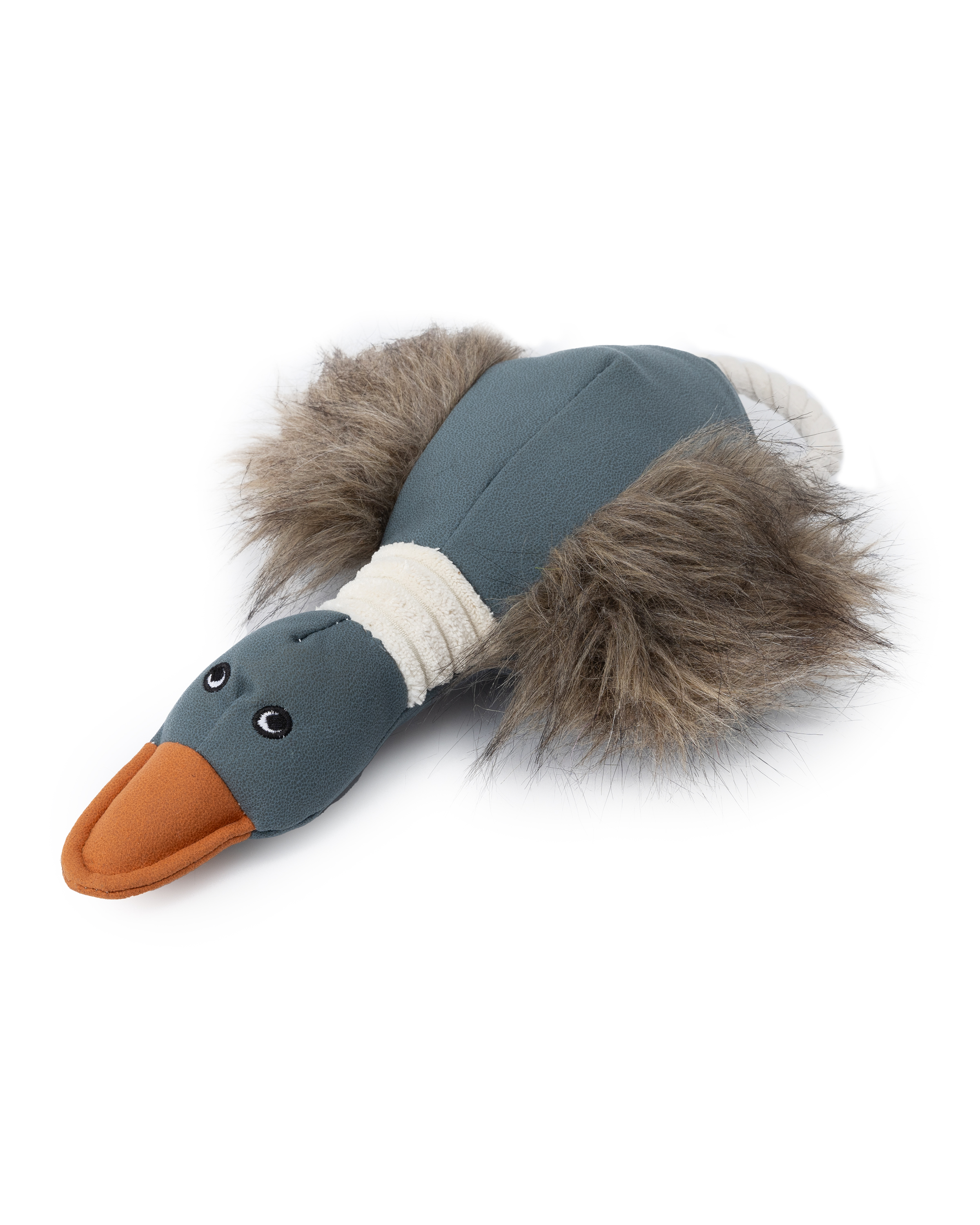 Игрушка для собак Barbaks Утка Феофан пищит 31*18см - фото 1