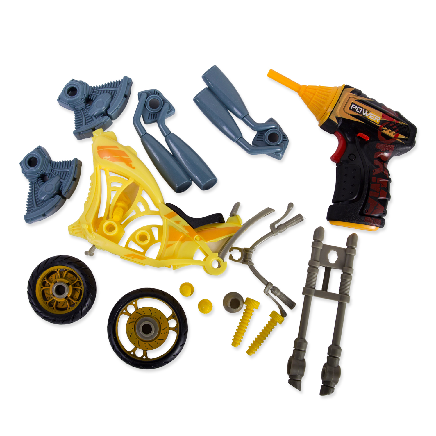 Игрушка Global Bros Собери мотоцикл - фото 1