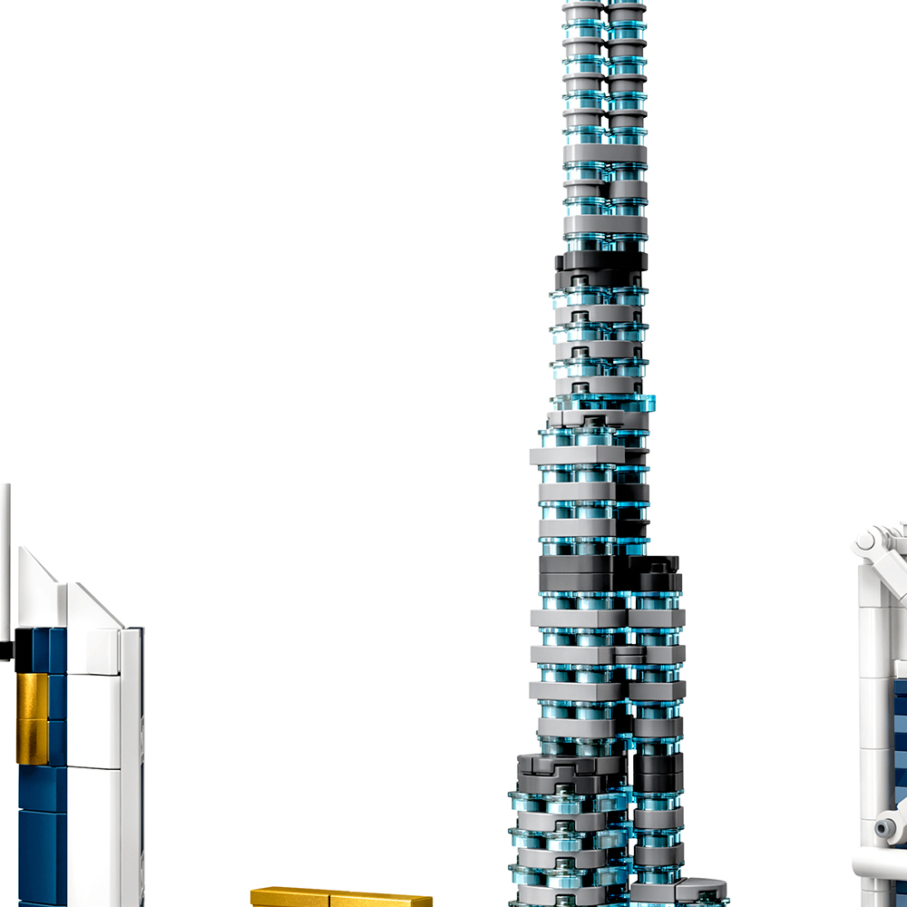 Конструктор LEGO Architecture Дубай 21052 1880 дет. - фото 3