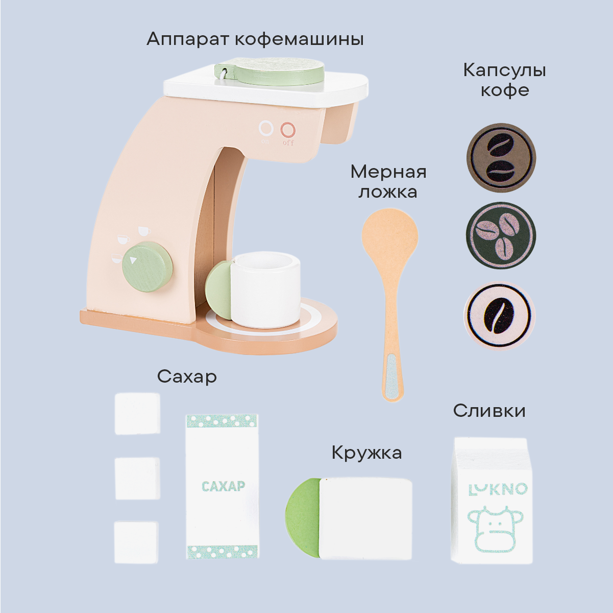 Игрушка LUKNO кофемашина - фото 2