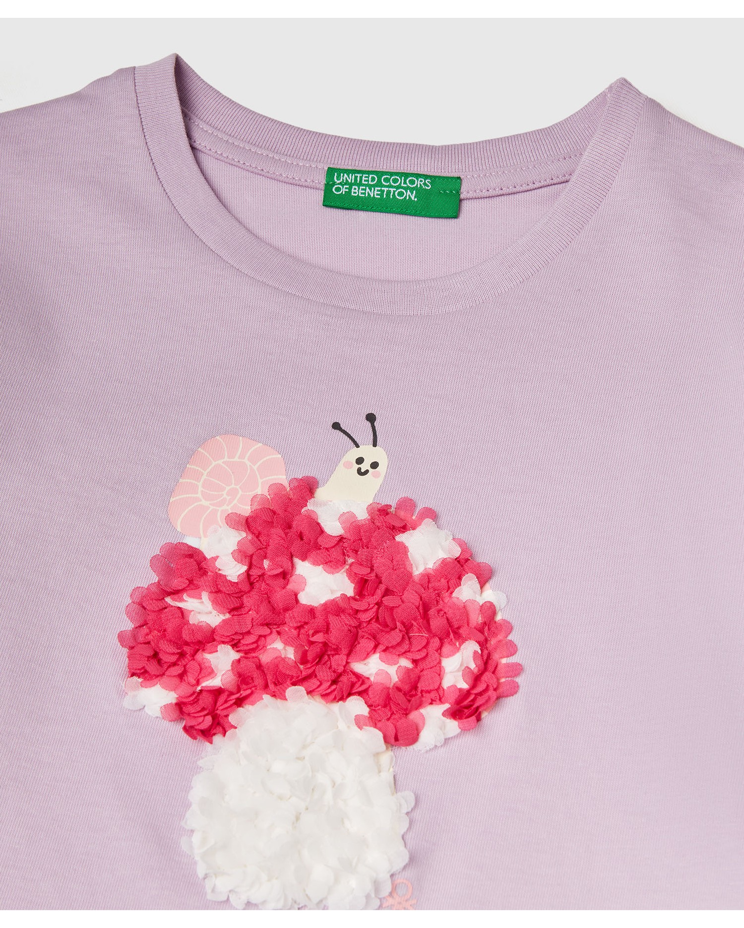 Лонгслив United Colors of Benetton 25A_3I1XG10K8_0W1 - фото 3