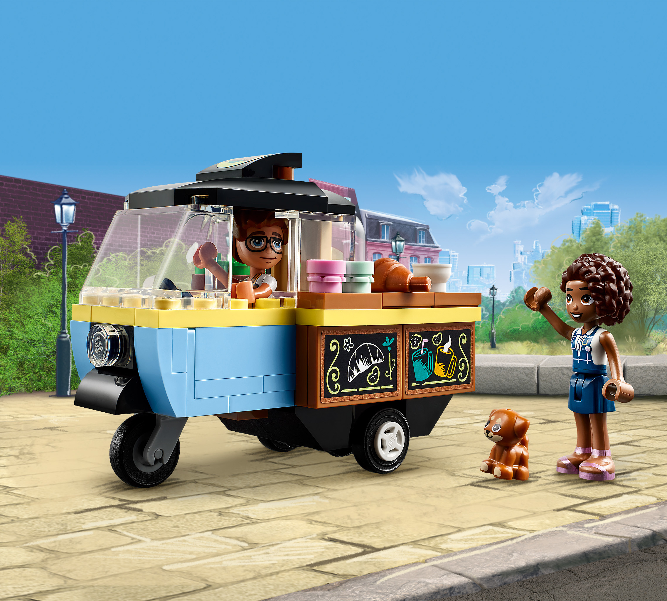 Конструктор LEGO Friends Тележка хлебобулочных изделий 125 дет. - фото 9