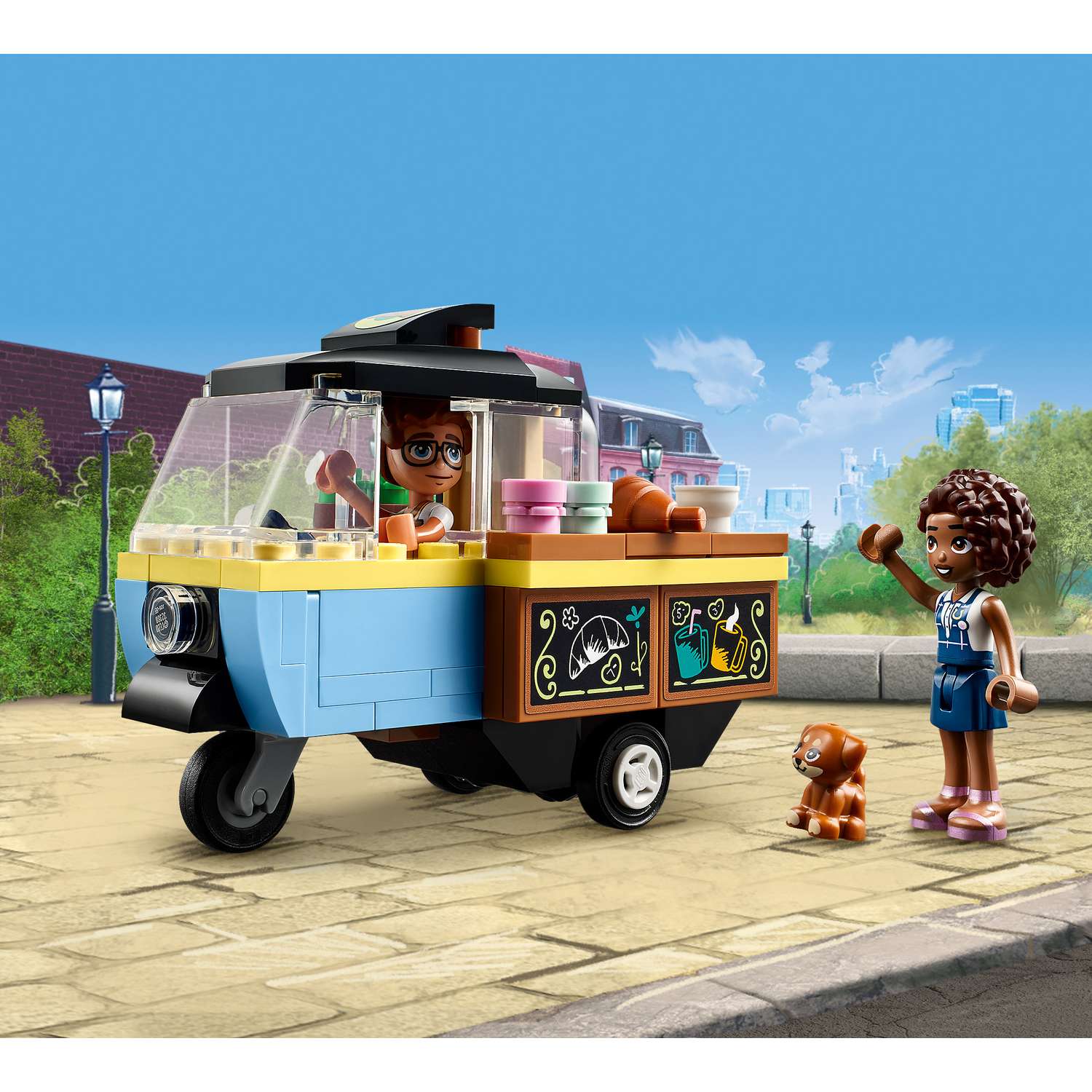 Конструктор LEGO Friends Тележка хлебобулочных изделий 125 дет. - фото 9