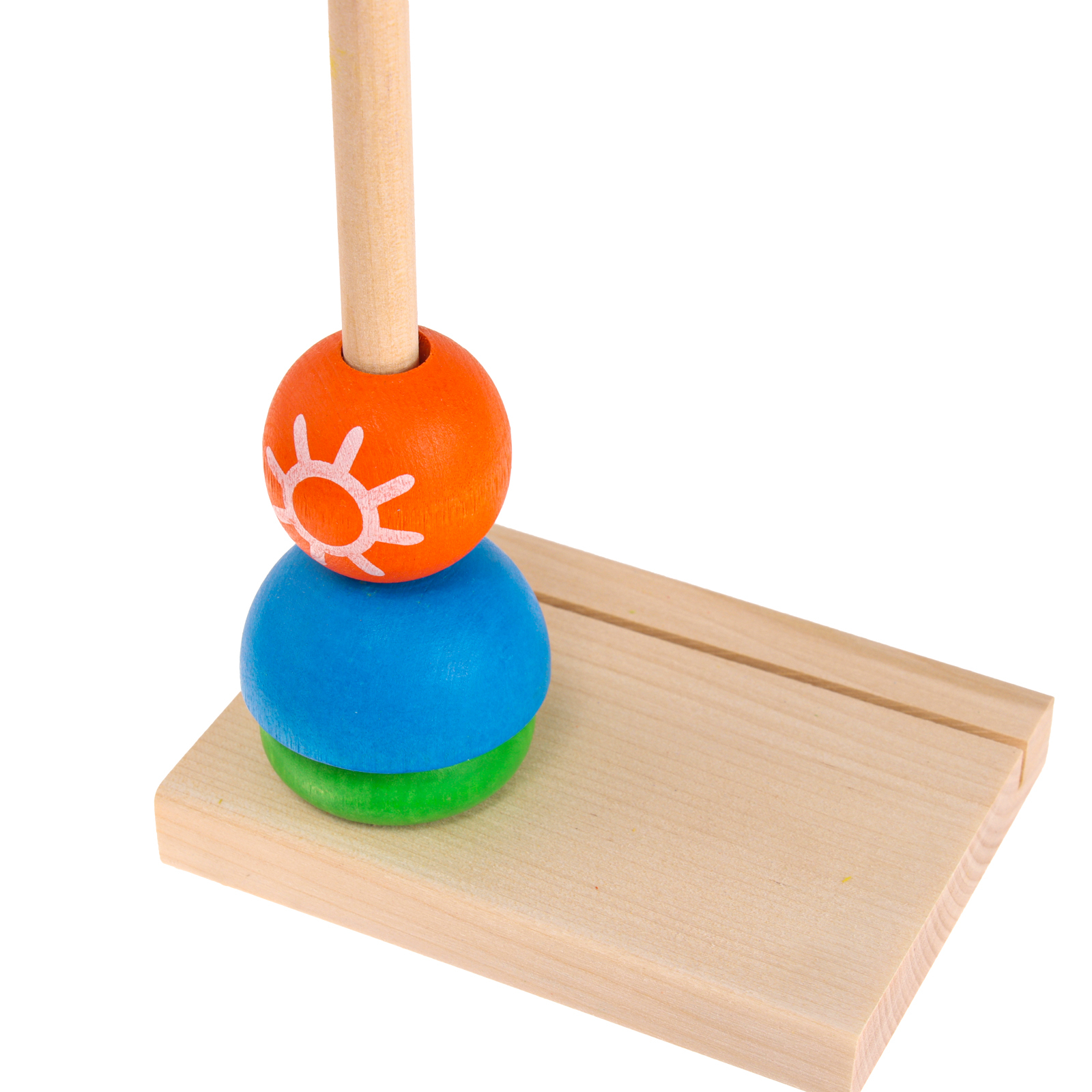 Игрушка Лесная мастерская пирамидка - фото 9