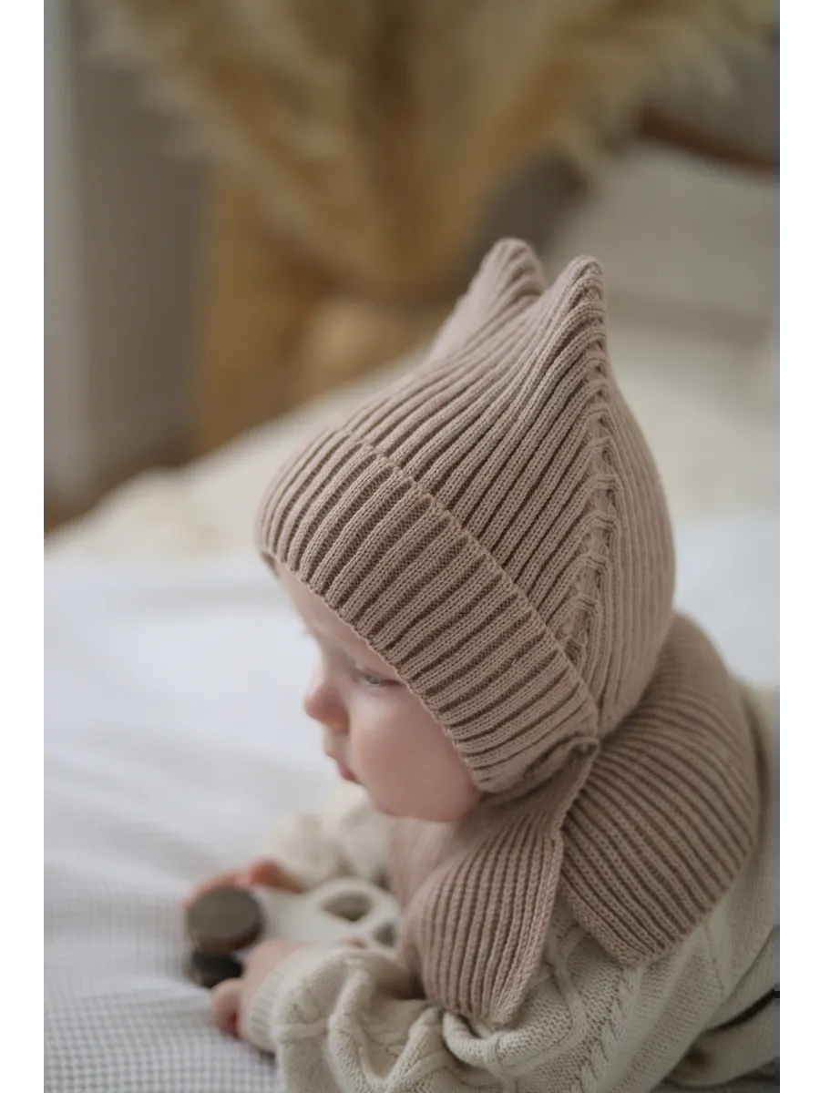 Шапка шлем Starkoff Kids Д100312 - фото 15