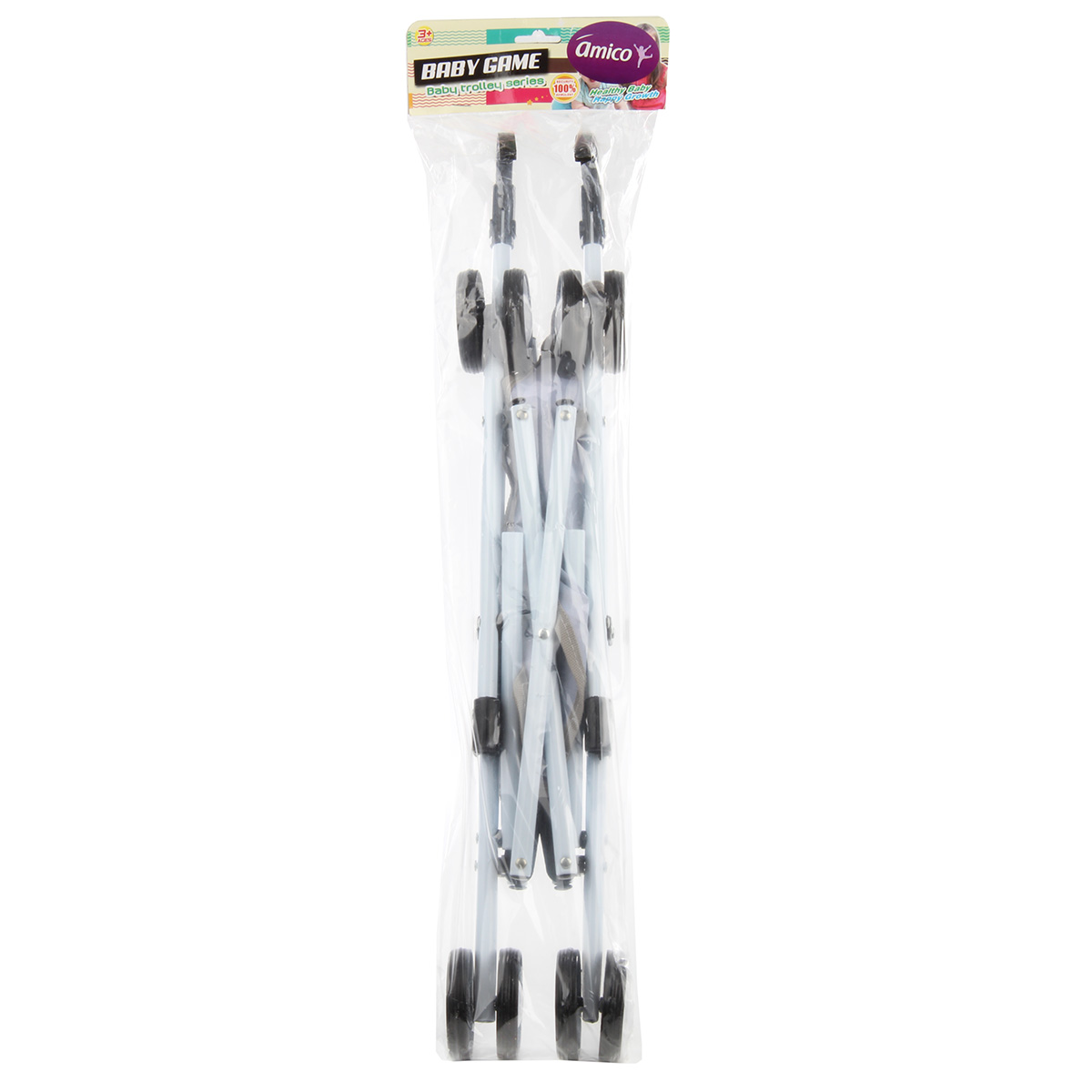 Прогулочная коляска для кукол AMICO 117809 - фото 4