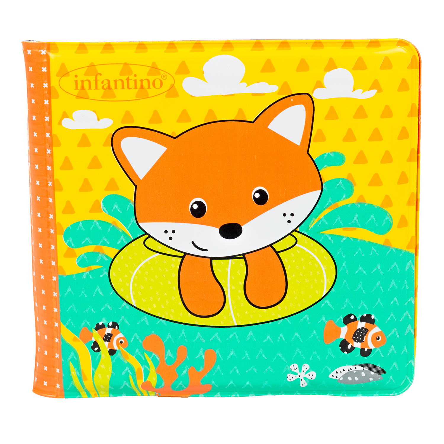 Игрушка INFANTINO книжка Мягкая для купания - фото 1