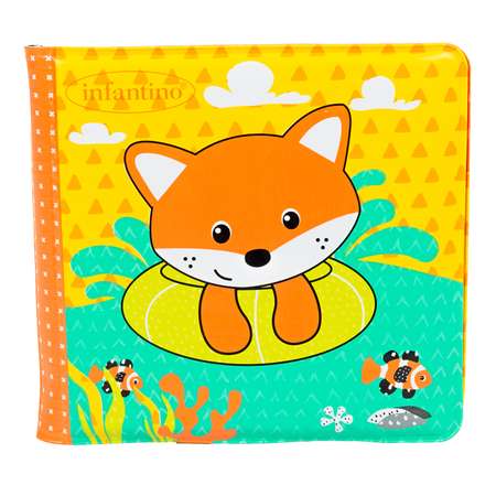 Игрушка INFANTINO книжка Мягкая для купания