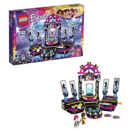 Конструктор LEGO Friends Поп звезда: сцена блочный