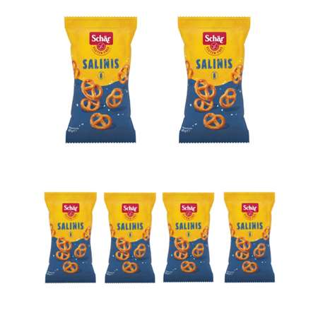 Крендельки соленые Dr.Schar Salinis 60г*6шт