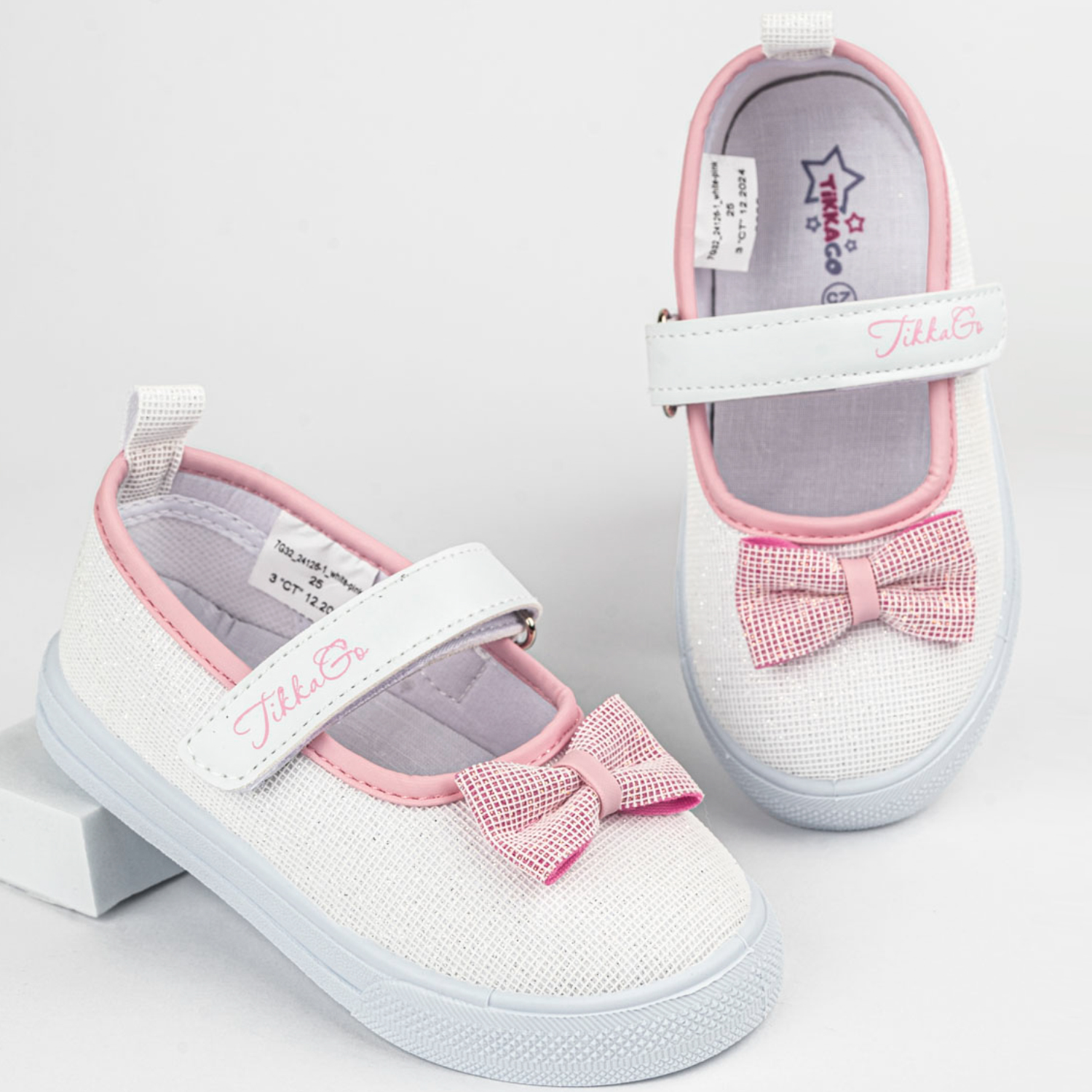 Туфли TikkaGo 7G31_24126_white-pink - фото 2