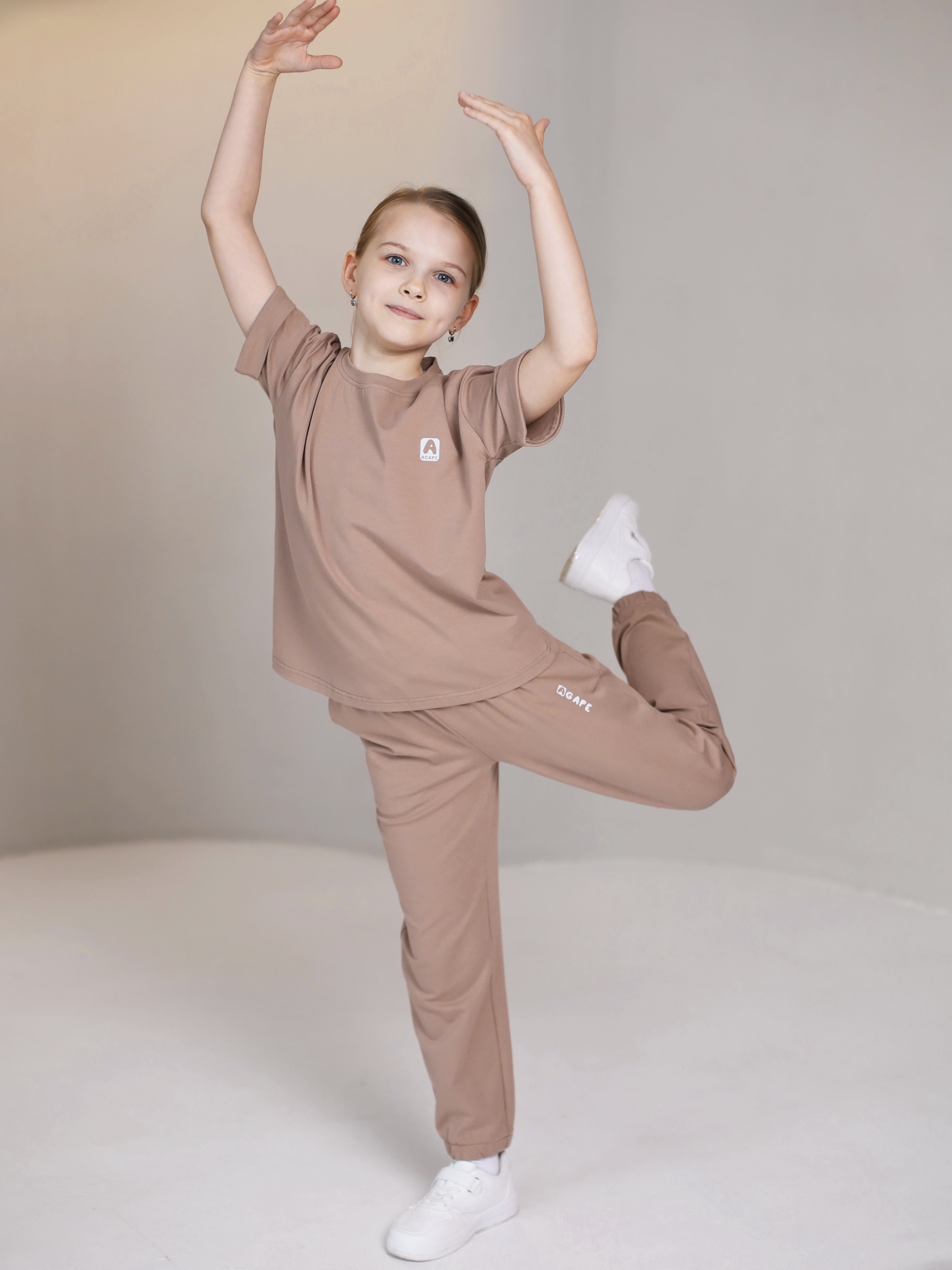 Костюм Агапэ 8017_капучино - фото 4