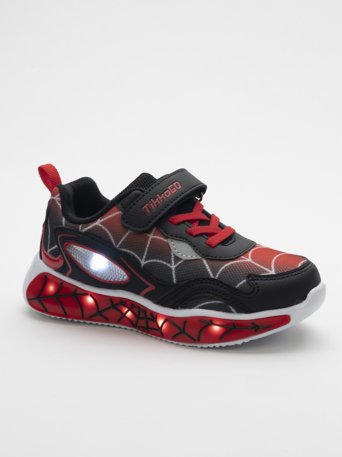Кроссовки TikkaGo 3D38_11500_black-red - фото 4