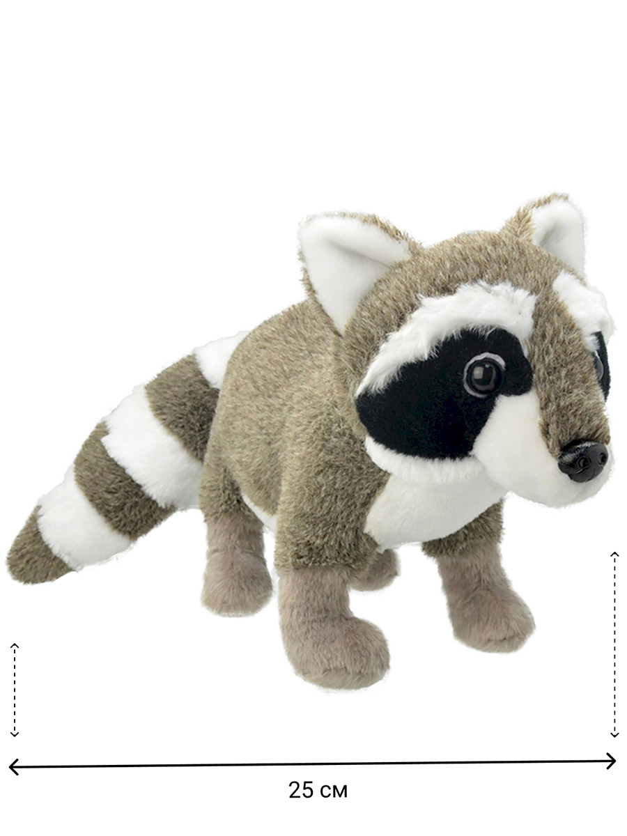 Мягкая игрушка All About Nature енот - фото 2