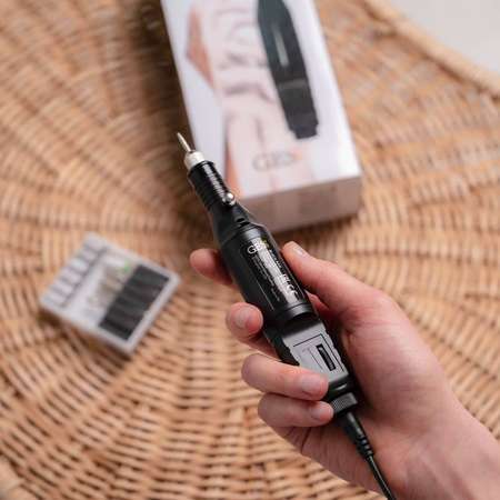 Маникюрный аппарат 6 насадок GESS Black Nail