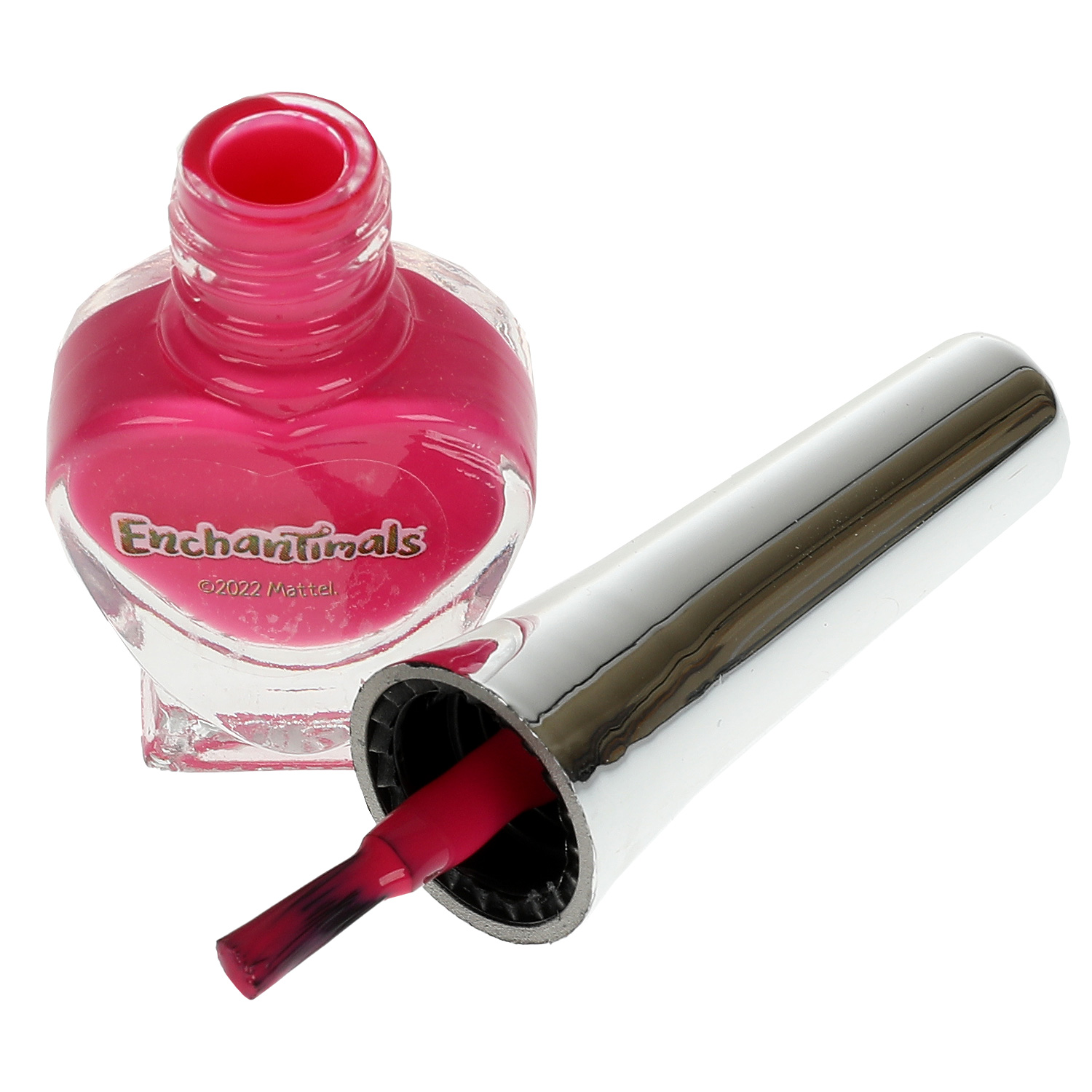 Лак для ногтей Милая леди Энчантималс с наклейками Малиновый 337582 Милая леди - фото 3