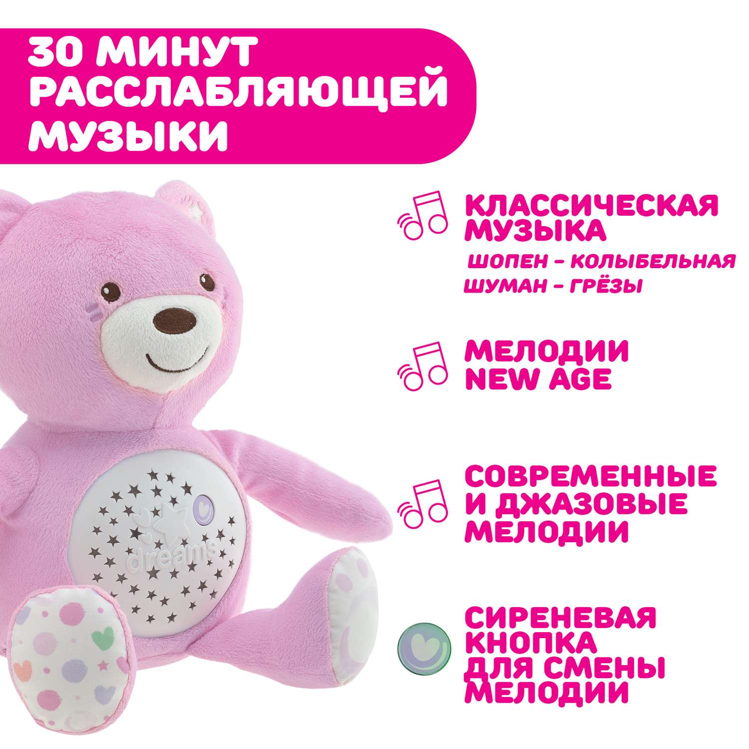 Игрушка проектор Chicco Мишка - фото 7